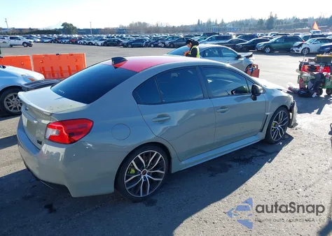 2021 Subaru Wrx Sti Limited из США, поврежденный, VIN JF1VA2T61M9816799